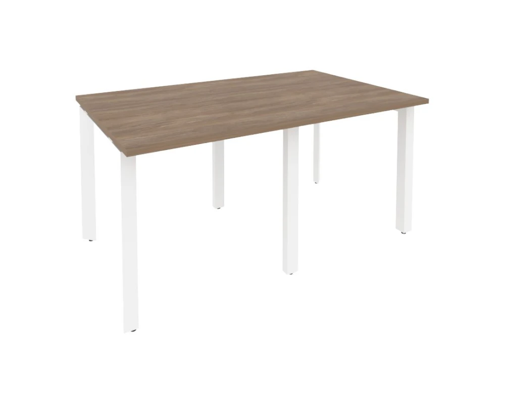 Стол переговорный (2 столешницы) на П-образном м/к 1560x980x750 Оникс / Onix