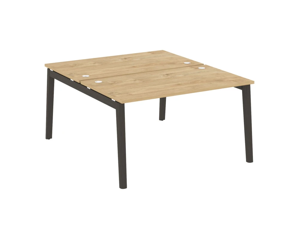 Рабочая станция, опоры - массив дерева 138x163,5x75 Оникс Вуд / Onix Wood