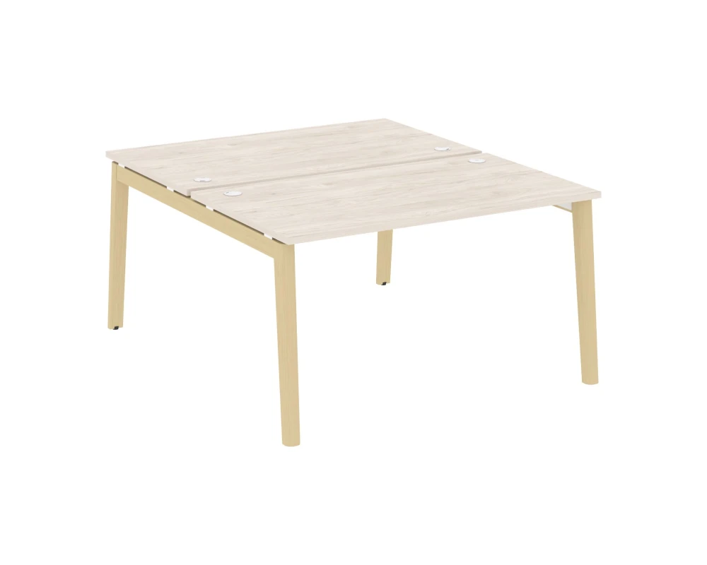 Рабочая станция, опоры - массив дерева 138x163,5x75 Оникс Вуд / Onix Wood