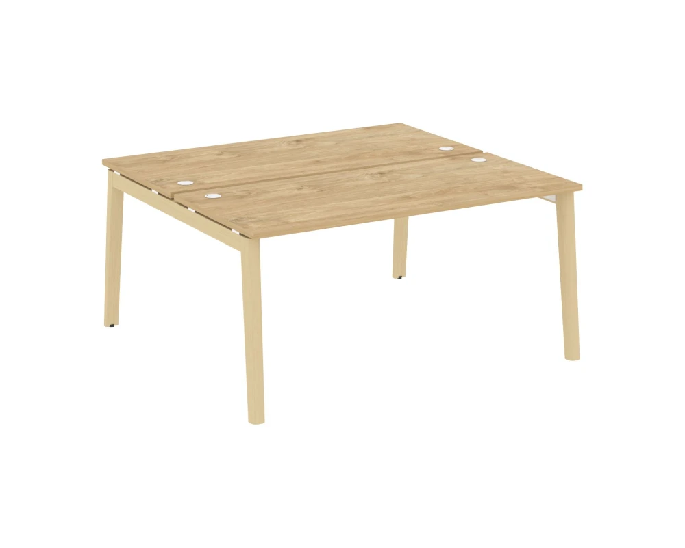 Рабочая станция, опоры - массив дерева 158x147,5x75 Оникс Вуд / Onix Wood