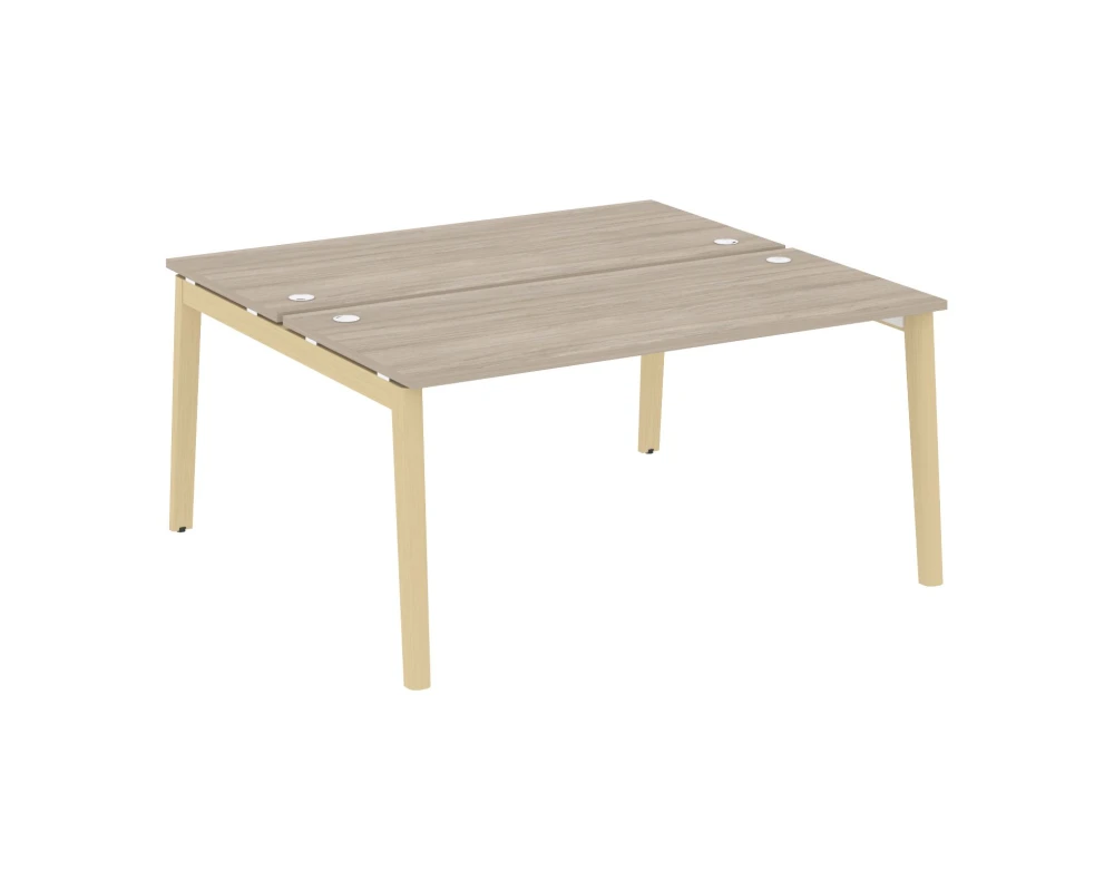 Рабочая станция, опоры - массив дерева 158x147,5x75 Оникс Вуд / Onix Wood