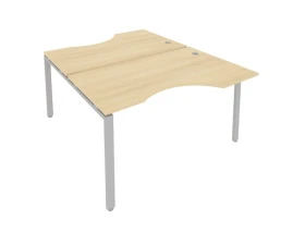 Рабочая станция криволинейная на П-образном м/к 140x183,5x75 Метал Систем / Metal System images