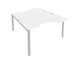 Рабочая станция криволинейная на П-образном м/к 140x183,5x75 Метал Систем / Metal System images