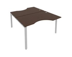 Рабочая станция криволинейная на П-образном м/к 140x183,5x75 Метал Систем / Metal System images