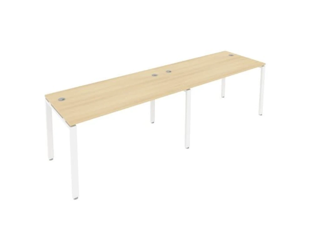 Рабочая станция на 2 раб.места на П-образном м/к 280x72x75 Метал Систем / Metal System