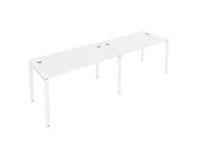 Рабочая станция на 2 раб.места на П-образном м/к 280x72x75 Метал Систем / Metal System images