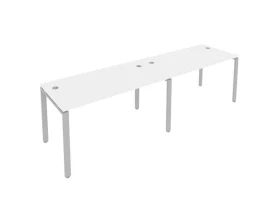 Рабочая станция на 2 раб.места на П-образном м/к 280x72x75 Метал Систем / Metal System images