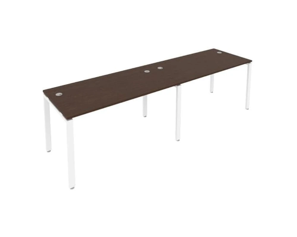 Рабочая станция на 2 раб.места на П-образном м/к 280x72x75 Метал Систем / Metal System