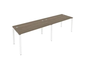 Рабочая станция на 2 раб.места на П-образном м/к 280x72x75 Метал Систем / Metal System images