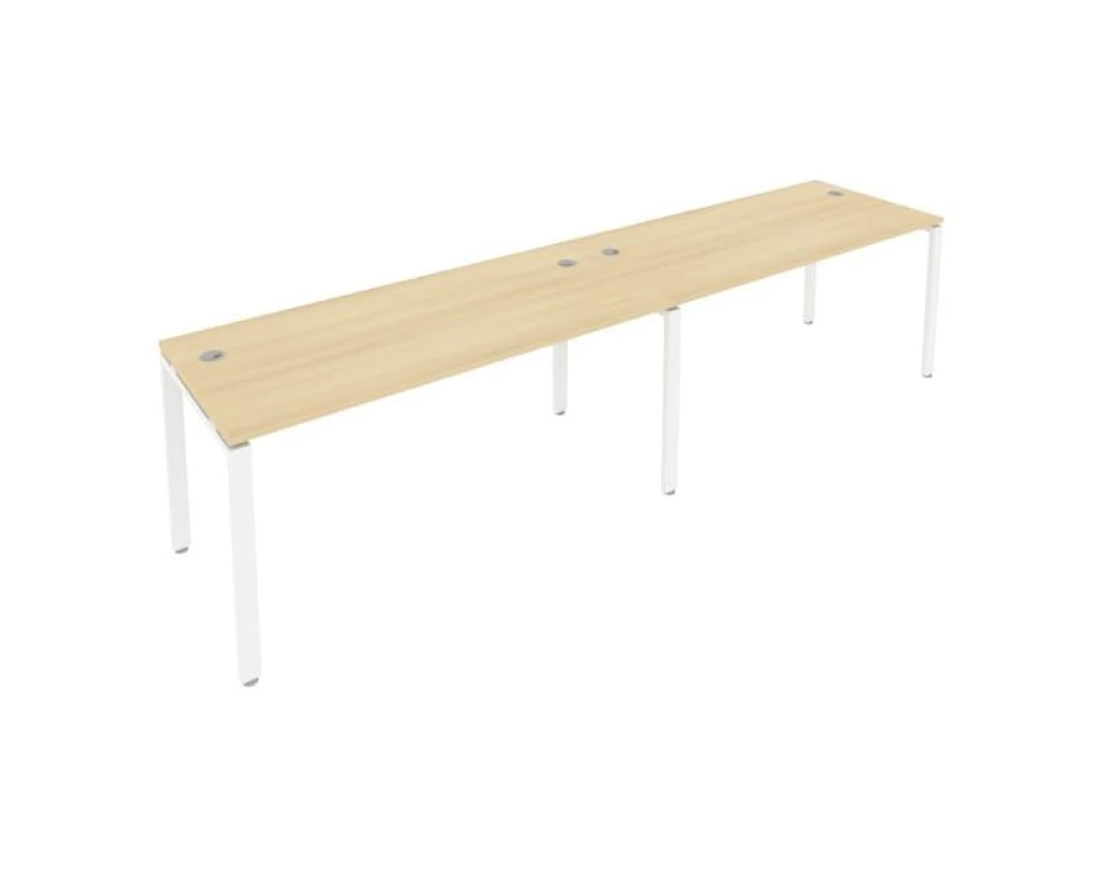 Рабочая станция на 2 раб.места на П-образном м/к 320x72x75 Метал Систем / Metal System