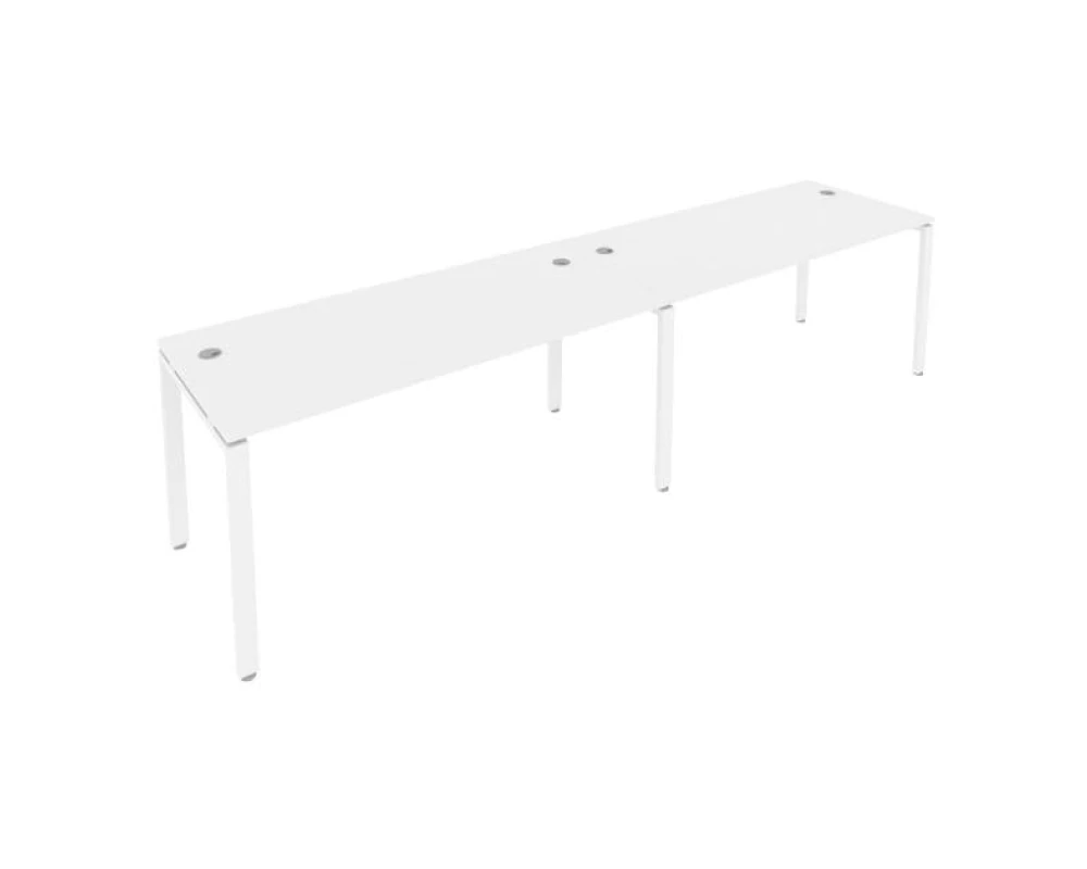 Рабочая станция на 2 раб.места на П-образном м/к 320x72x75 Метал Систем / Metal System