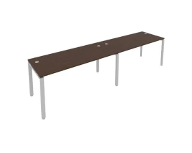 Рабочая станция на 2 раб.места на П-образном м/к 320x72x75 Метал Систем / Metal System images