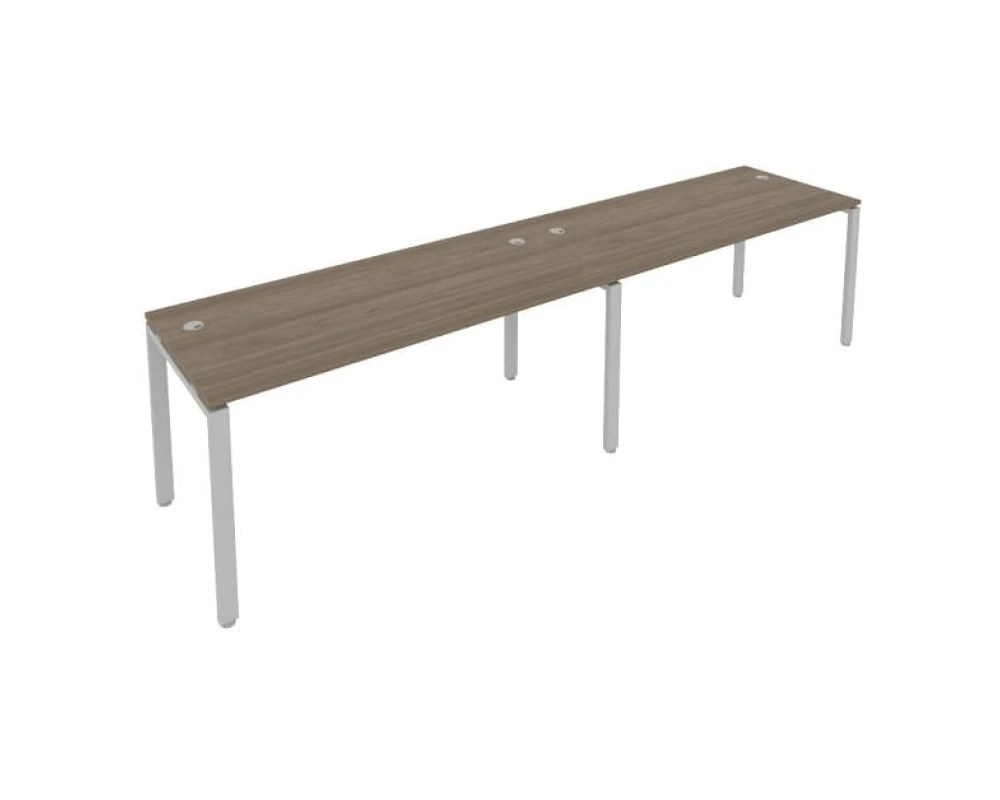 Рабочая станция на 2 раб.места на П-образном м/к 320x72x75 Метал Систем / Metal System