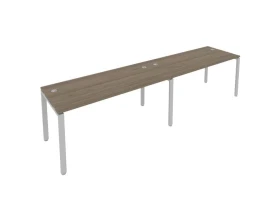 Рабочая станция на 2 раб.места на П-образном м/к 320x72x75 Метал Систем / Metal System images