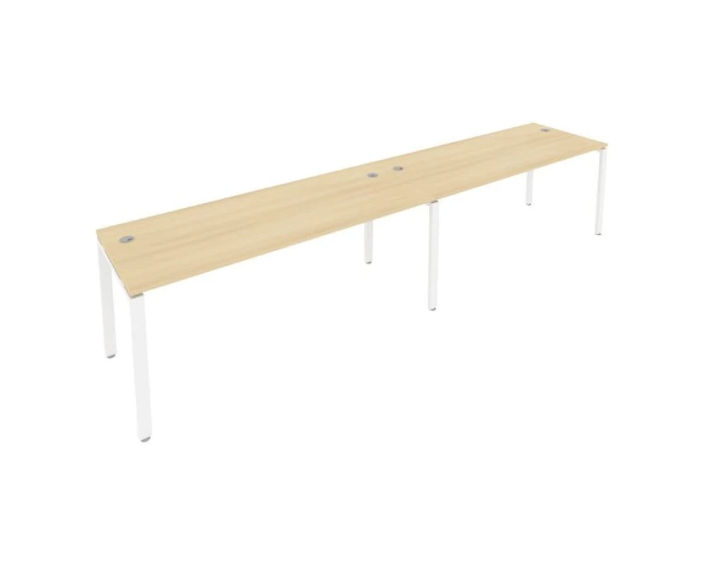 Рабочая станция на 2 раб.места на П-образном м/к 360x72x75 Метал Систем / Metal System