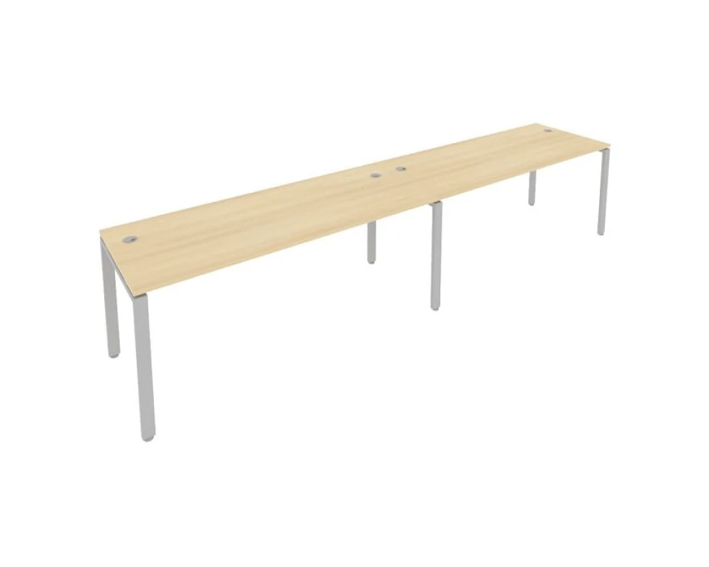 Рабочая станция на 2 раб.места на П-образном м/к 360x72x75 Метал Систем / Metal System