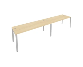 Рабочая станция на 2 раб.места на П-образном м/к 360x72x75 Метал Систем / Metal System images