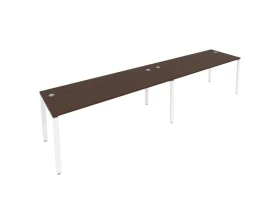 Рабочая станция на 2 раб.места на П-образном м/к 360x72x75 Метал Систем / Metal System images