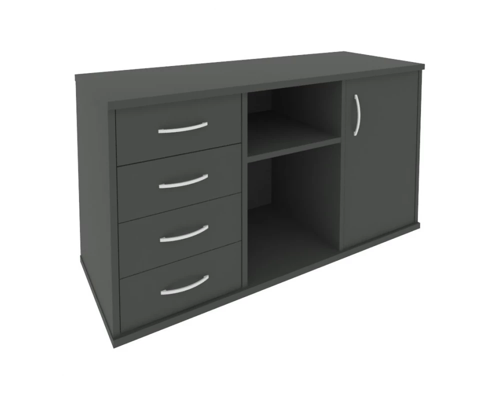 Тумба под оргтехнику сервисная 1200x450x680 Riva