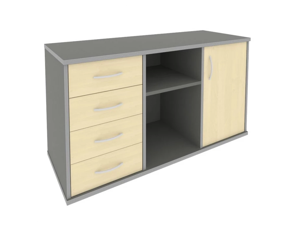 Тумба под оргтехнику сервисная 1200x450x680 Riva