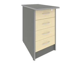 Тумба приставная с замком 412x720x755 Riva images