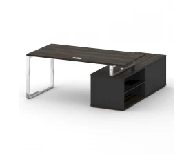 Стол для руководителя с опорной греденцией , левый 180 Shift images