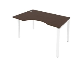 Стол криволинейный левый на П-образном м/к 140x90x75 Метал Систем / Metal System images