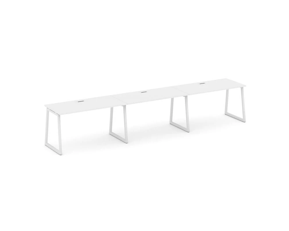 Рабочая станция 1 сторон. SN-4T1.ORS-053 4140х800х750 Стайл Проджект Фьюжн / Style Project Fusion