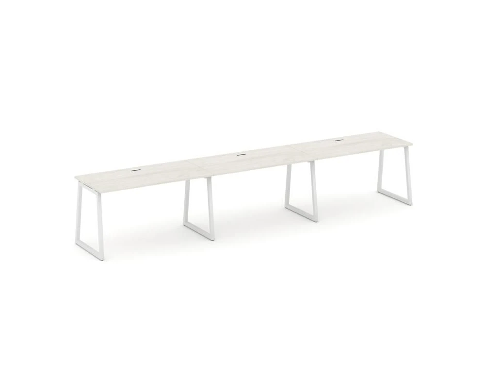 Рабочая станция 1 сторон. SN-4T1.ORS-053 4140х800х750 Стайл Проджект Фьюжн / Style Project Fusion