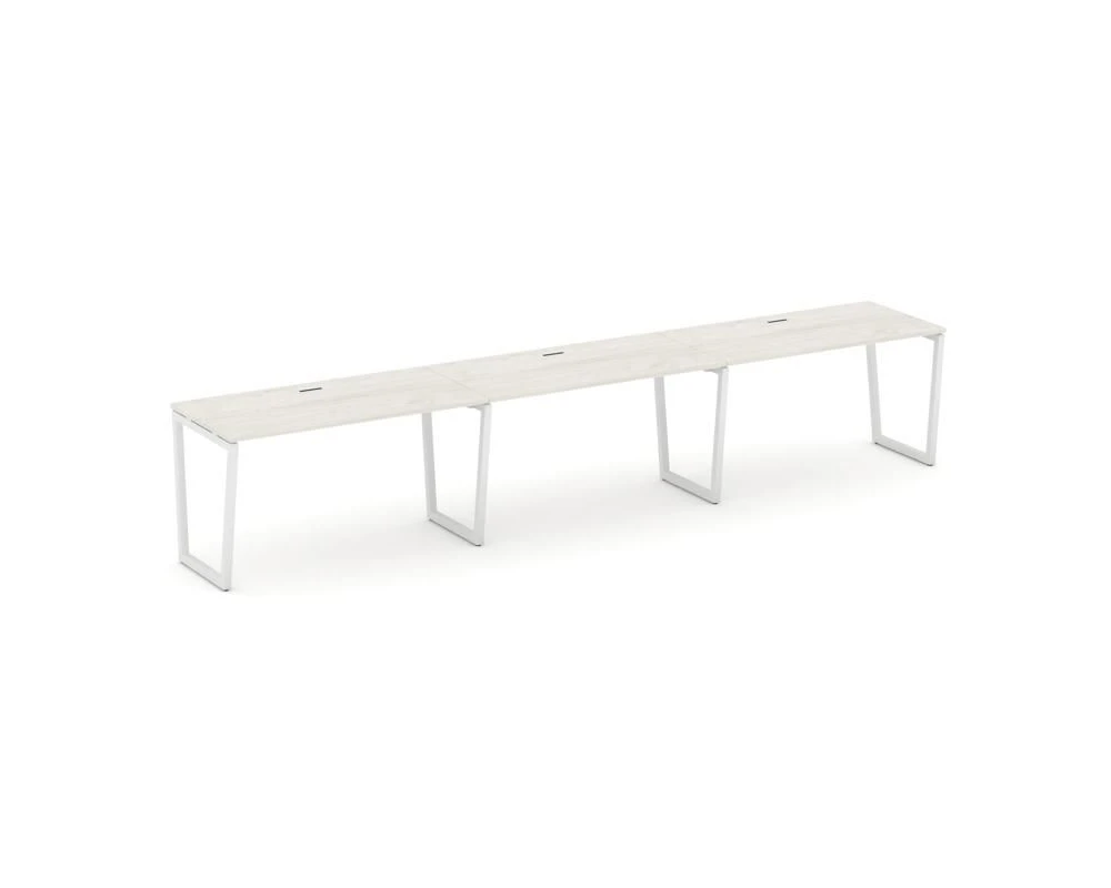 Рабочая станция 1 сторон. SN-4T2.ORS-053 4140х800х750 Стайл Проджект Фьюжн / Style Project Fusion