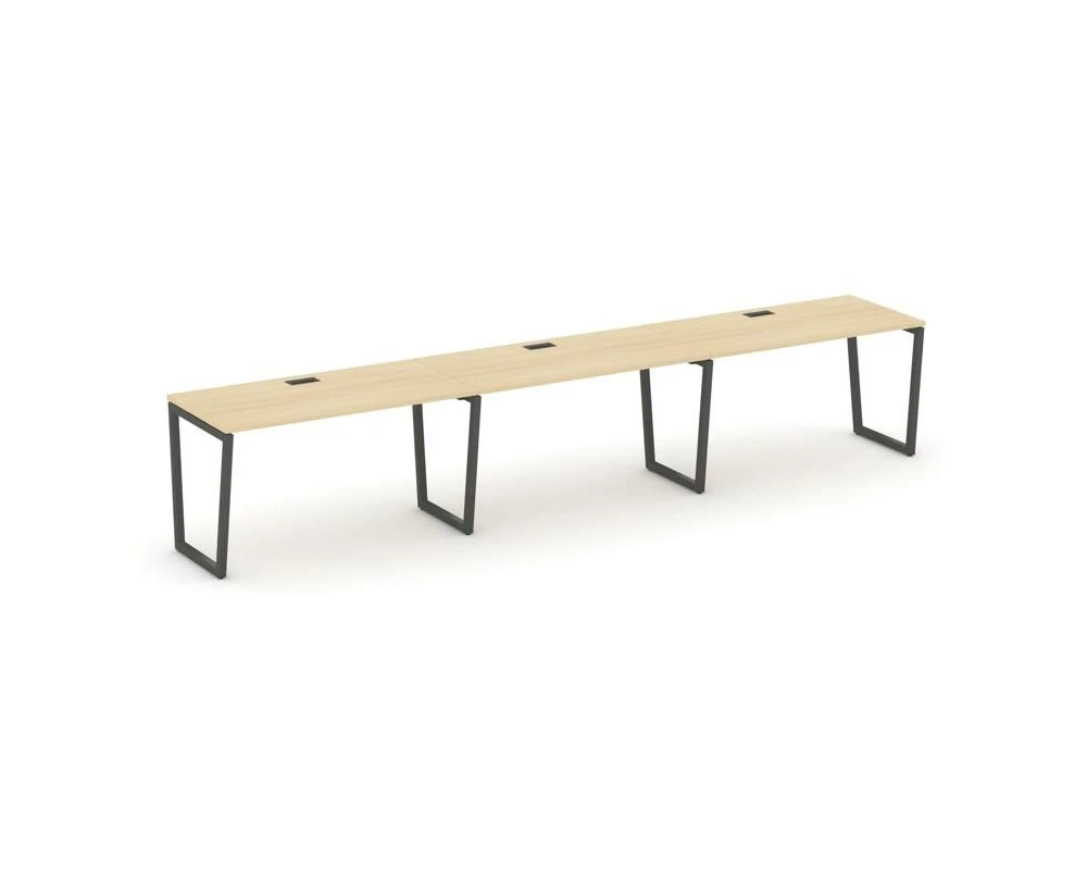 Рабочая станция 1 сторон. SN-4T2.ORS-053 4140х800х750 Стайл Проджект Фьюжн / Style Project Fusion