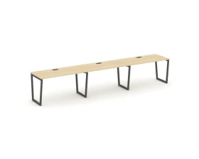 Рабочая станция 1 сторон. SN-4T2.ORS-053 4140х800х750 Стайл Проджект Фьюжн / Style Project Fusion images