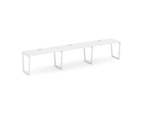 Рабочая станция 1 сторон. SN-4T2.ORS-053 4140х800х750 Стайл Проджект Фьюжн / Style Project Fusion images