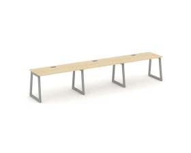 Рабочая станция 1 сторон. SN-5T1.ORS-043 4140х700х750 Стайл Проджект Фьюжн / Style Project Fusion images