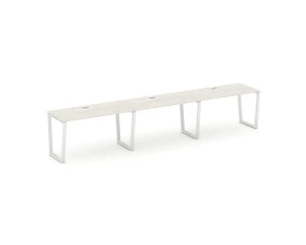 Рабочая станция 1 сторон. SN-6T2.ORS-053 4140х800х750 Стайл Проджект Фьюжн / Style Project Fusion images