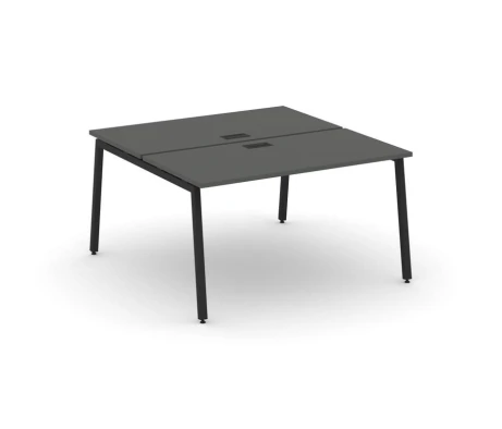 Рабочая станция 2-х сторон. на А-образном каркасе 40 мм 1380х1232х750 Стайл Проджект / Style Project