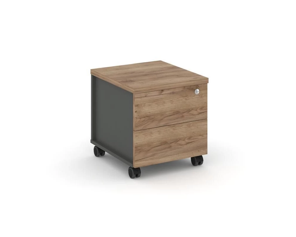 Тумба мобильная усил. колеса 416х460х437 Style Project