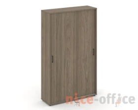 Шкаф-купе комбинир. с полками и выдвижной штангой 1200x400x1982 зад. стенка HDF Стайл Проджект / Style Project images