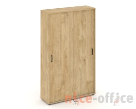Шкаф-купе комбинир. с полками и выдвижной штангой 1200x400x1982 зад. стенка HDF Стайл Проджект / Style Project images