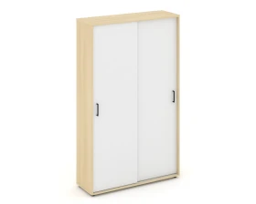 Шкаф-купе комбинир. с полками и выдвижной штангой 1200x400x1982 зад. стенка HDF Стайл Проджект / Style Project images