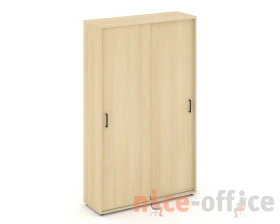 Шкаф-купе комбинир. с полками и выдвижной штангой 1200x400x1982 зад. стенка HDF Стайл Проджект / Style Project images