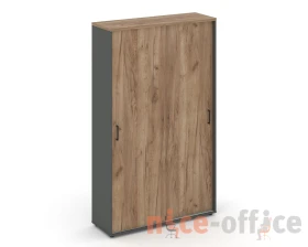 Шкаф-купе комбинир. с полками и выдвижной штангой 1200x400x1982 зад. стенка HDF Стайл Проджект / Style Project images