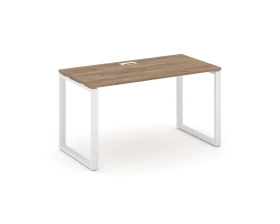 Стол письменный на О-образном каркасе 60 мм 1180x600x750 Стайл Проджект / Style Project images