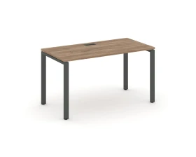 Стол письменный на П-образном каркасе 60 мм 1580x600x750 Стайл Проджект / Style Project images