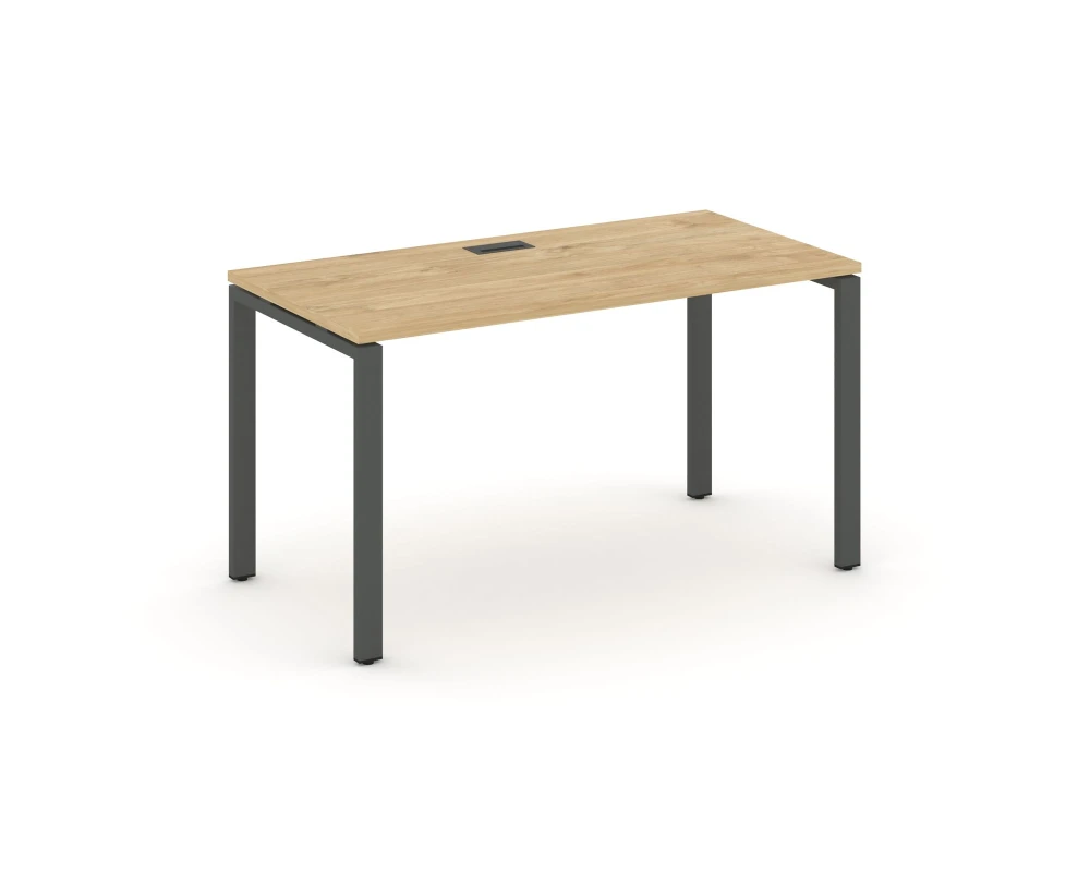 Стол письменный на П-образном каркасе 60 мм 1580x600x750 Стайл Проджект / Style Project