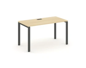 Стол письменный на П-образном каркасе 60 мм 1580x600x750 Стайл Проджект / Style Project images