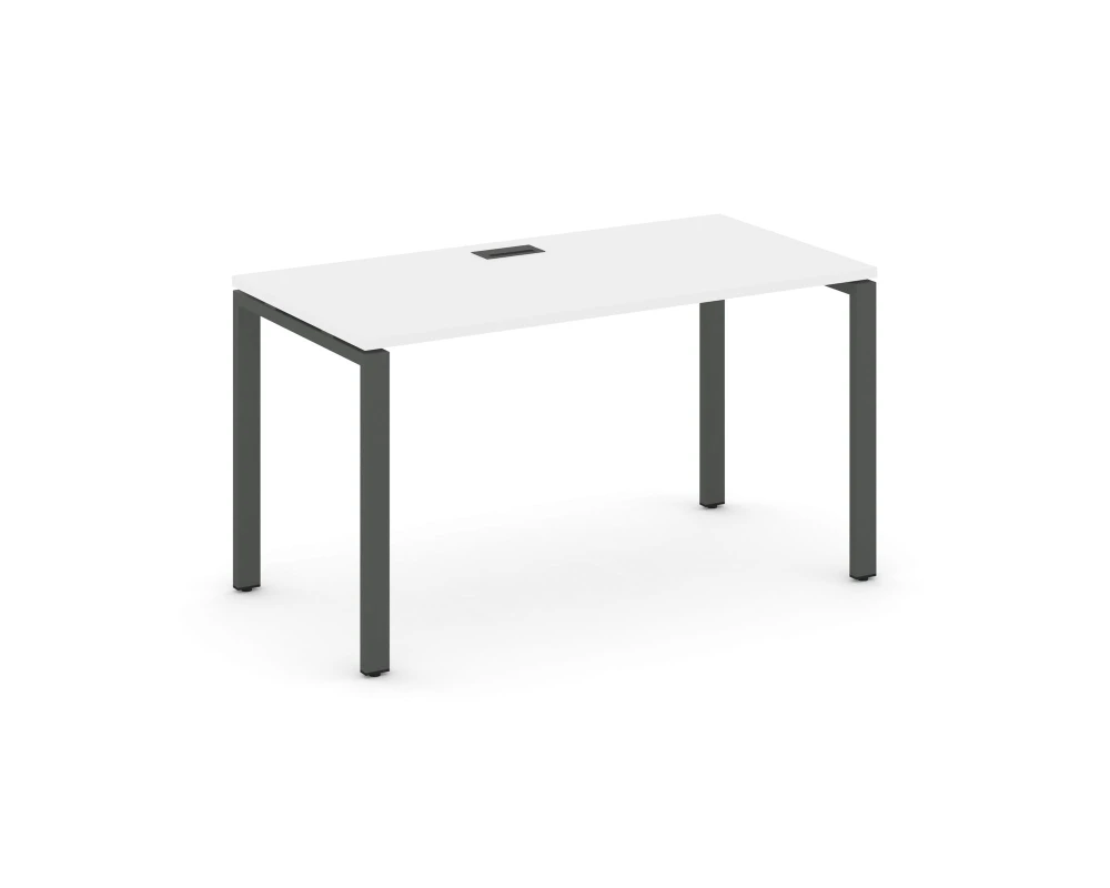 Стол письменный на П-образном каркасе 60 мм 1580x600x750 Стайл Проджект / Style Project