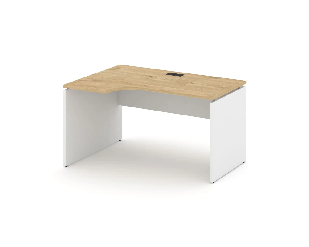 Стол рабочий эргоном. левый 1380x600/980x750 Стайл Проджект / Style Project