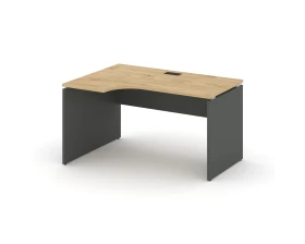 Стол рабочий эргоном. левый 1380x600/980x750 Стайл Проджект / Style Project images