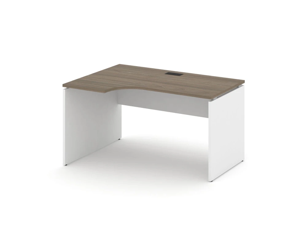 Стол рабочий эргоном. левый 1580x600/980x750 Стайл Проджект / Style Project